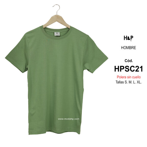 HPSC21. Polera sin cuello