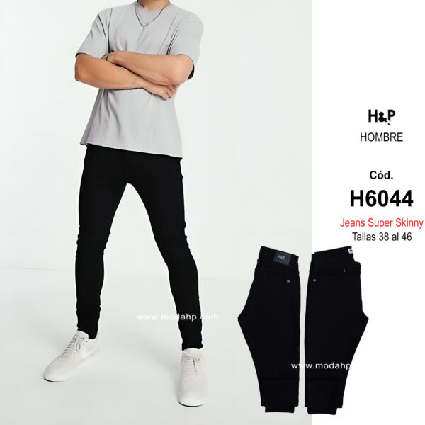 Cód. H6044. H&P Jeans Super Skinny