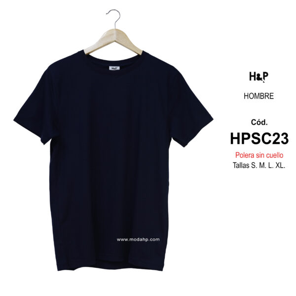 HPSC23. Polera sin cuello