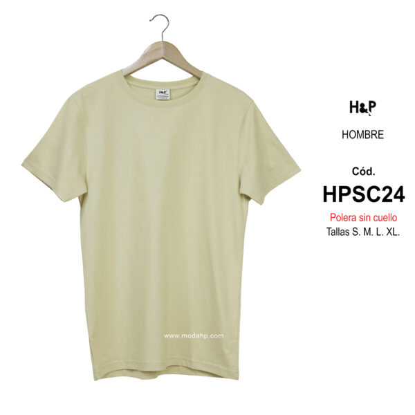HPSC24. Polera sin cuello