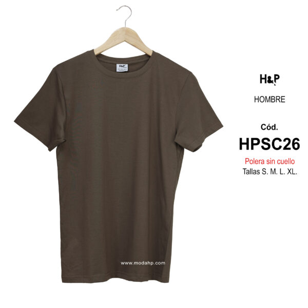 HPSC26. Polera sin cuello