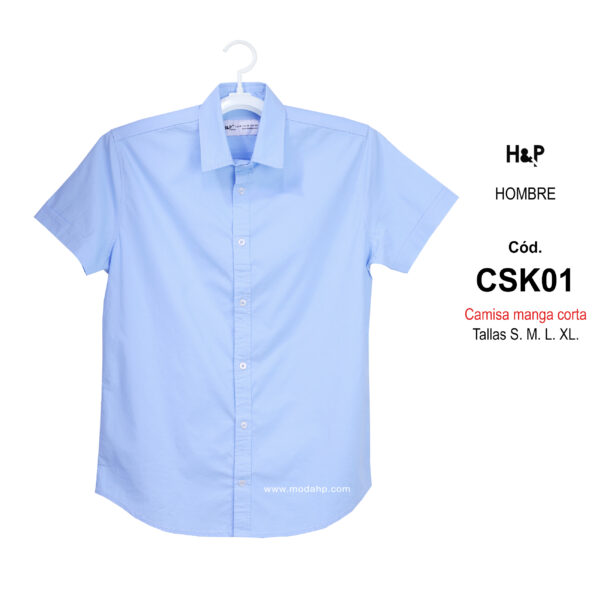 CSK01. Camisa manga corta