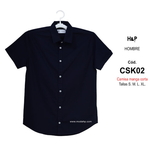 CSK02. Camisa manga corta