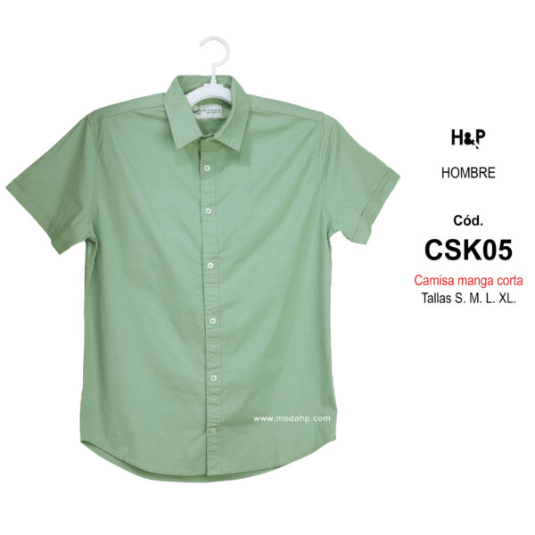 CSK05. Camisa manga corta