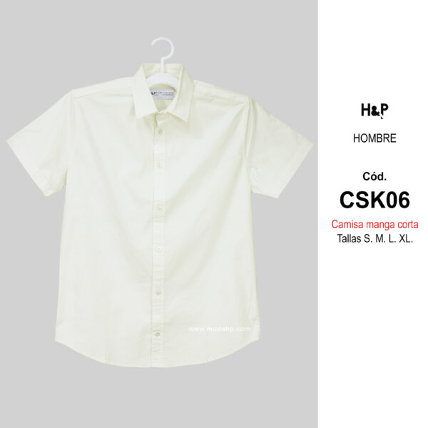 CSK06. Camisa manga corta