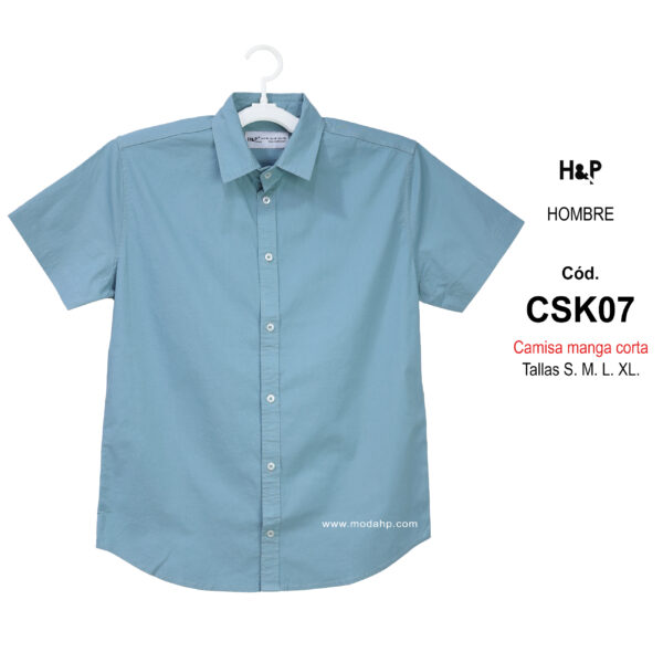CSK07. Camisa manga corta