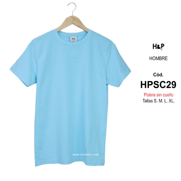 HPSC29. Polera sin cuello
