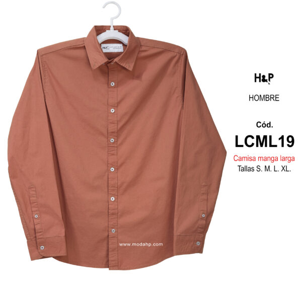 LCML19. Camisa manga larga