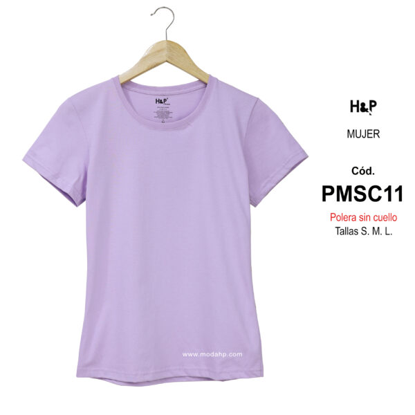PMSC11. Polera básica para mujer
