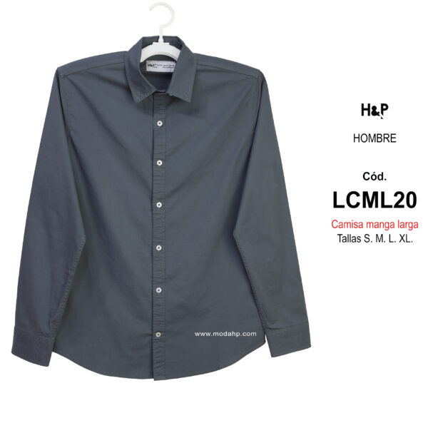 LCML20. Camisa manga larga