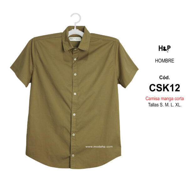 CSK12. Camisa manga corta