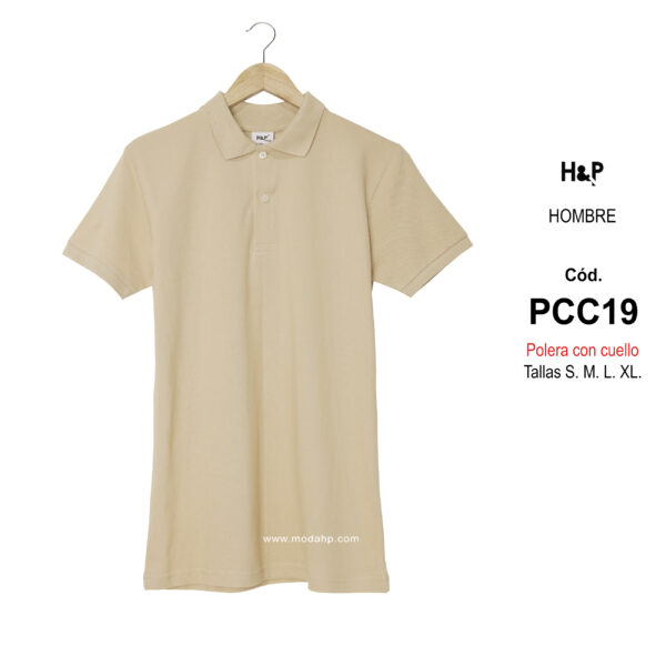 PCC19. Polera con cuello