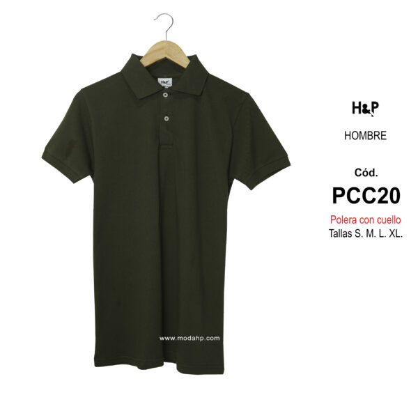 PCC20. Polera con cuello