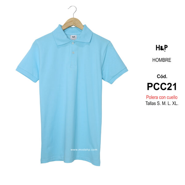 PCC21. Polera con cuello