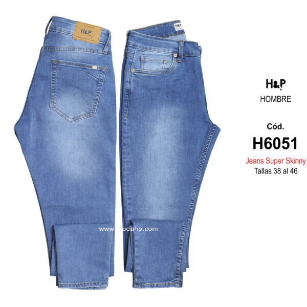 Cód. H6051. H&P Jeans Super Skinny