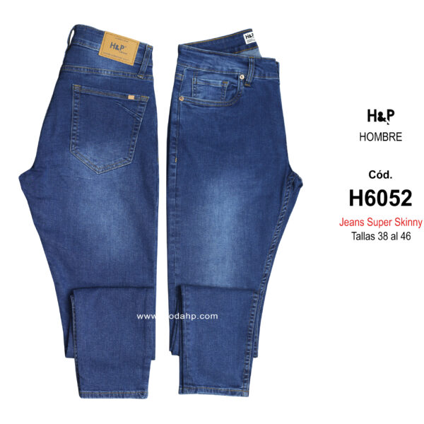 Cód. H6052. H&P Jeans Super Skinny