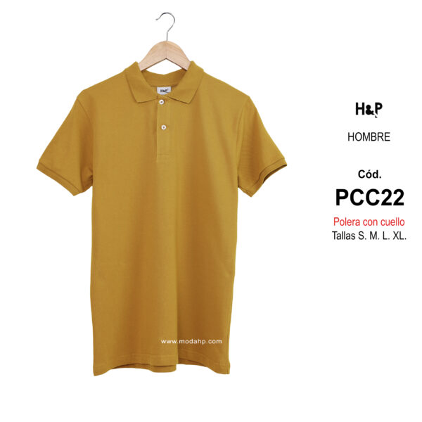 PCC22. Polera con cuello
