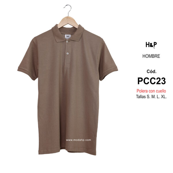 PCC23. Polera con cuello