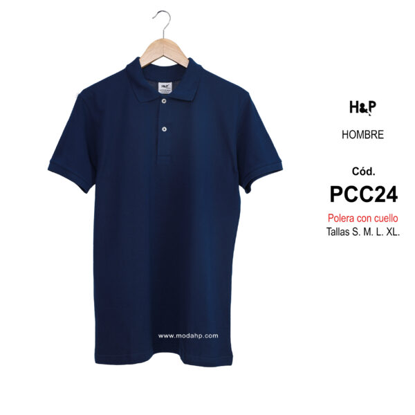 PCC24. Polera con cuello
