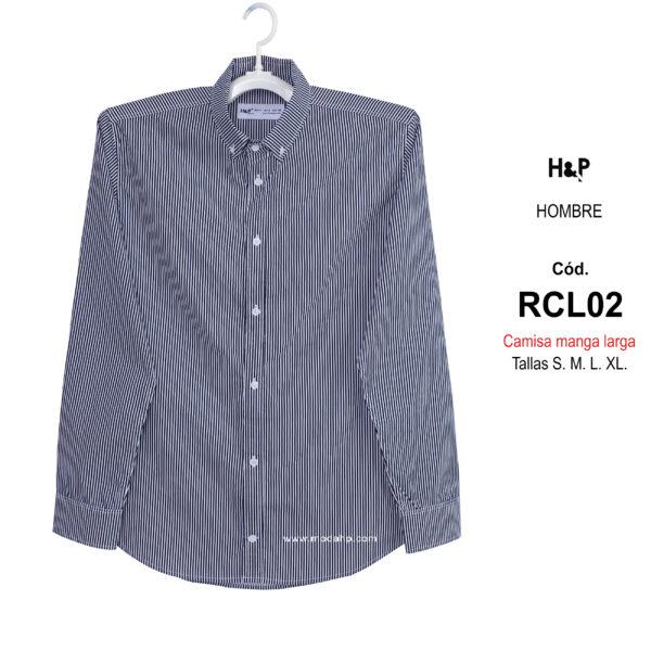 RCL02. Camisa manga larga