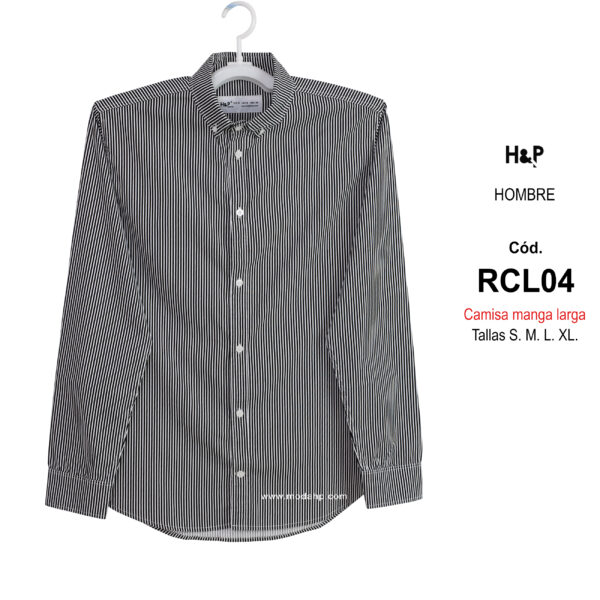RCL04. Camisa manga larga