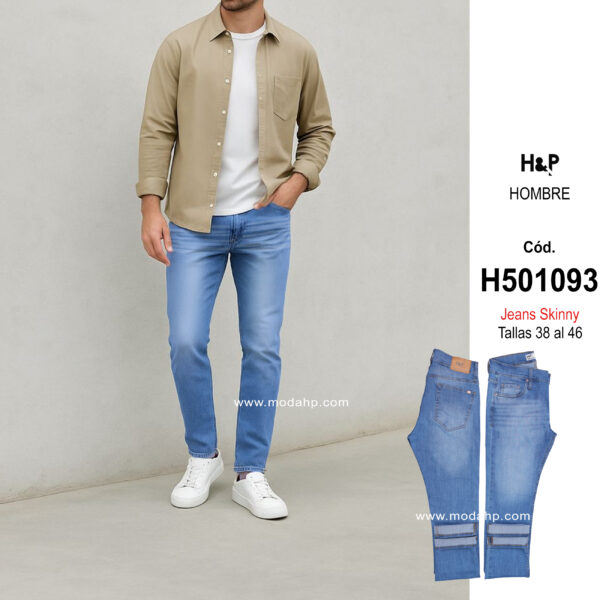 Cód. H501093. H&P Jeans Skinny
