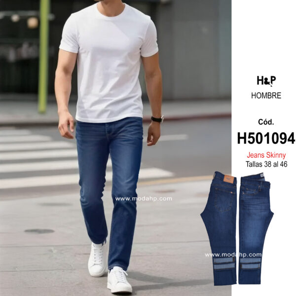 Cód. H501094. H&P Jeans Skinny