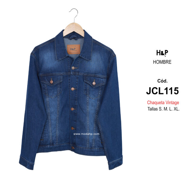 JCL115. Chaqueta Vintage de Jeans