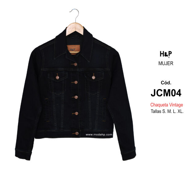 JCM04. Chaqueta Vintage de Jeans