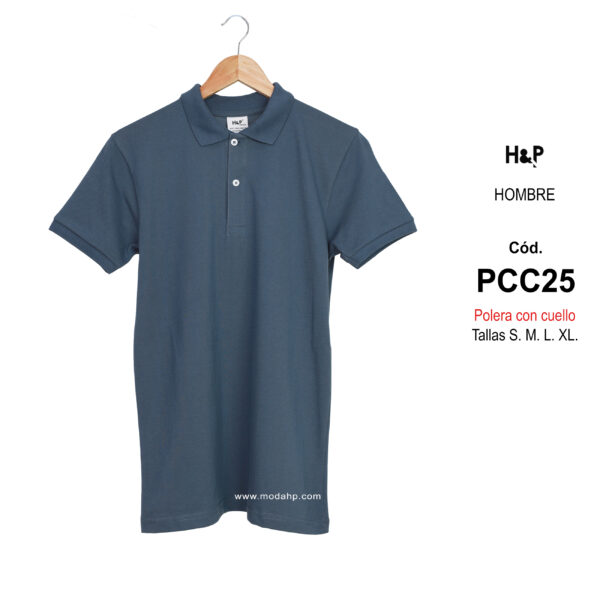PCC25. Polera con cuello