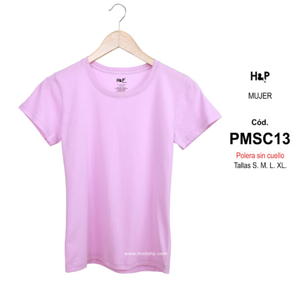 PMSC13. Polera básica para mujer