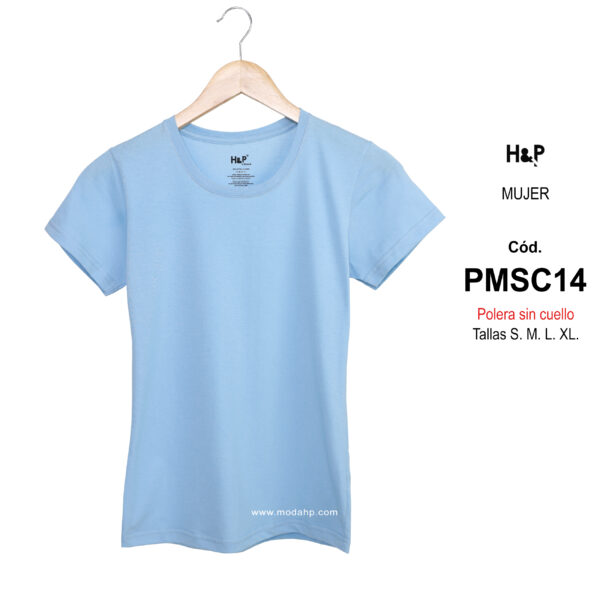 PMSC14. Polera básica para mujer