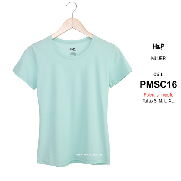 PMSC16. Polera básica para mujer