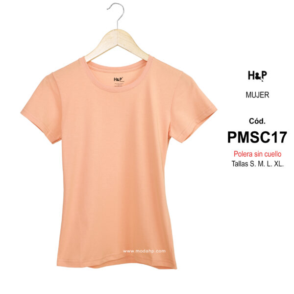 PMSC17. Polera básica para mujer