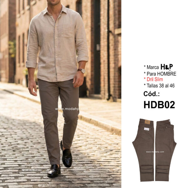 Cód.HDB02. H&P.  Drill Skinny