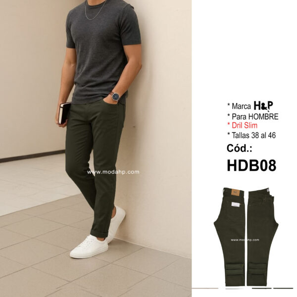 Cód.HDB08. H&P.  Drill Skinny