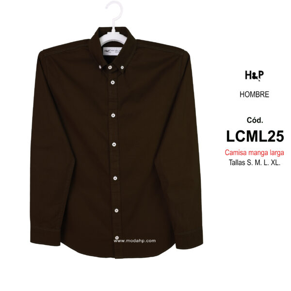 LCML25. Camisa manga larga